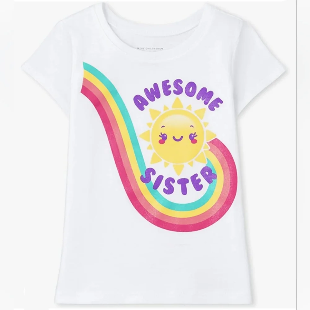 The Children's Place Baby and Toddler Girls Graphic T-Shirt